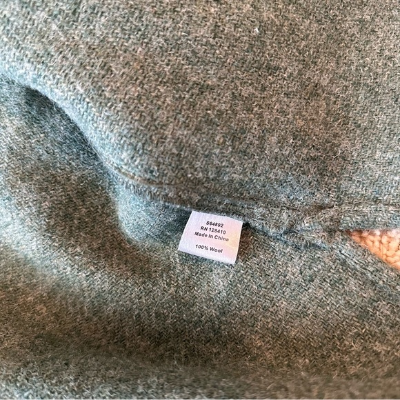 Ann Mashburn Sage Green Wool Coat Size Small - Picture 5 of 5